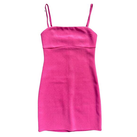 Hello Molly “Peachy Moments” Pink Bodycon Mini Dress NWT – Size Small US 4 - Picture 4 of 11